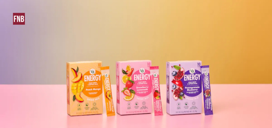 Campbell’s V8 Enters Powdered Beverage Market with Energy Drink Mixes